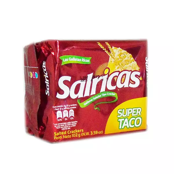 Galleta Salricas Super Taco X 102 Grs