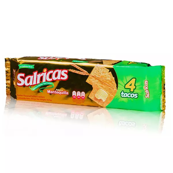 Galleta Salricas Mantequilla 4 Tacos P/E