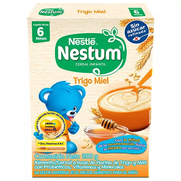 Cereal Nestum X 200grs Trigo Miel