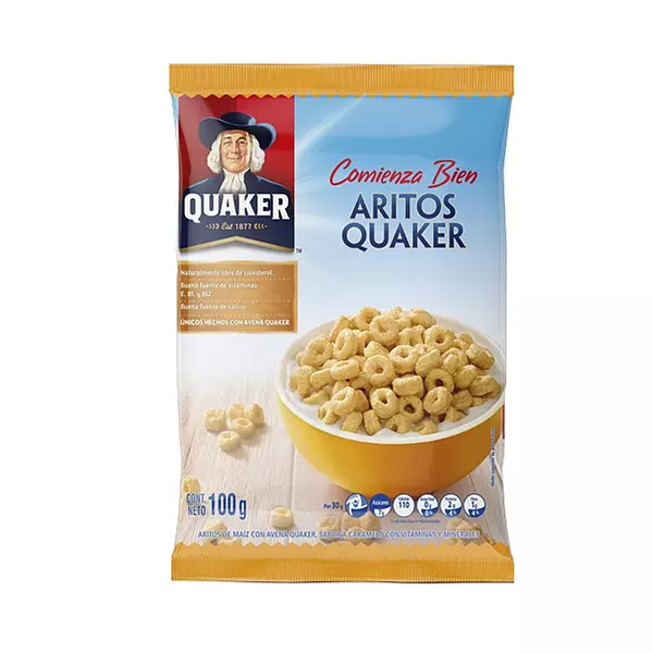 Cereal Quaker X100grs Aritos