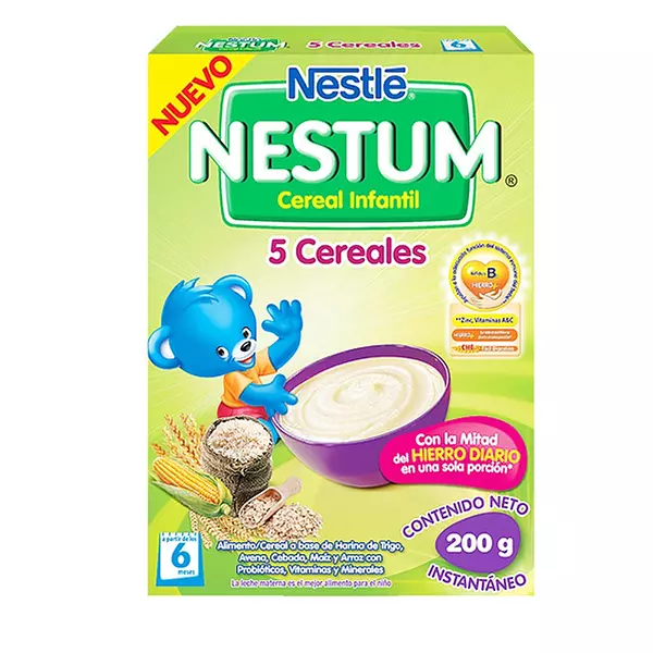 Cereal Nestum X 200grs 5cereales