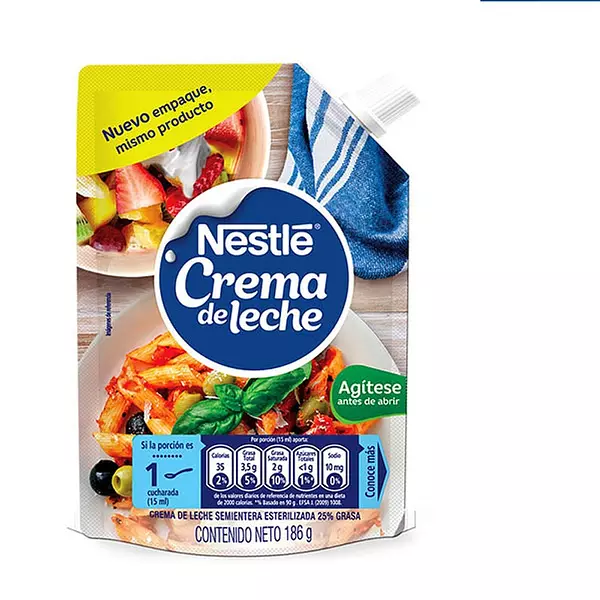 Crema De Leche Nestle X 186 Grs D/P