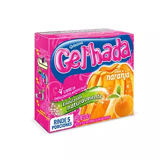 Gelatina Gel Hada Naranja X 40 Grs