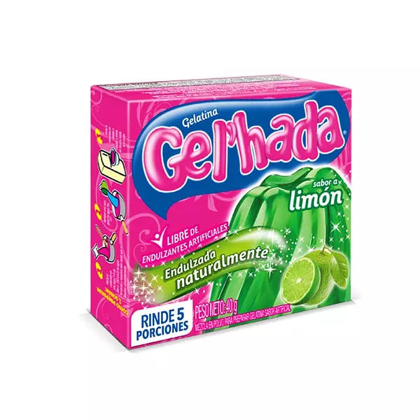 Gelatina Gel Hada Limon X 40 Grs