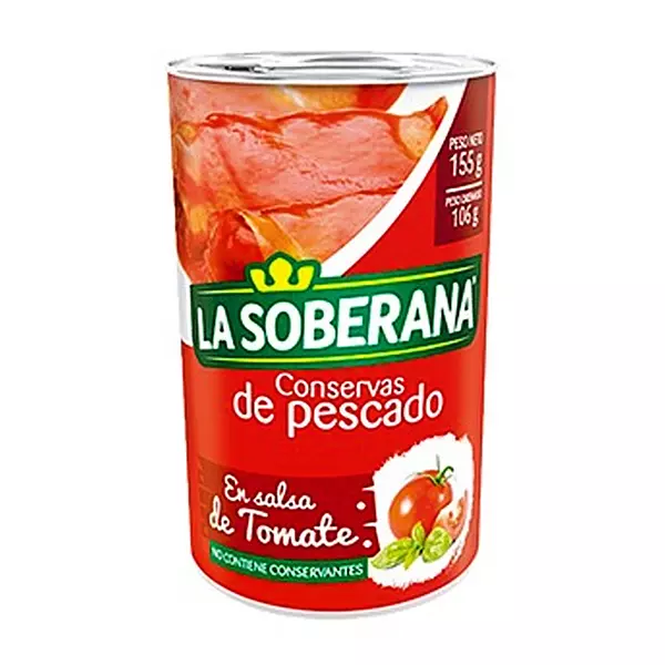 Sardina Soberana Tomate X155 Grs Cilin