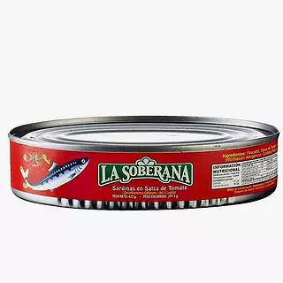 Sardina Soberana Tomate X 425 Grs