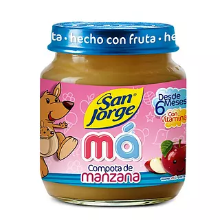 Compota San Jorge Manzana X 113 Grs