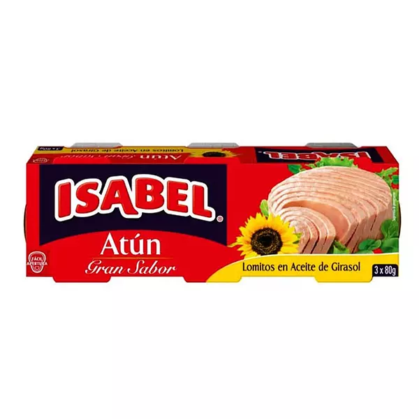 Atún Isabel Aceite X 3und- 80 Grs