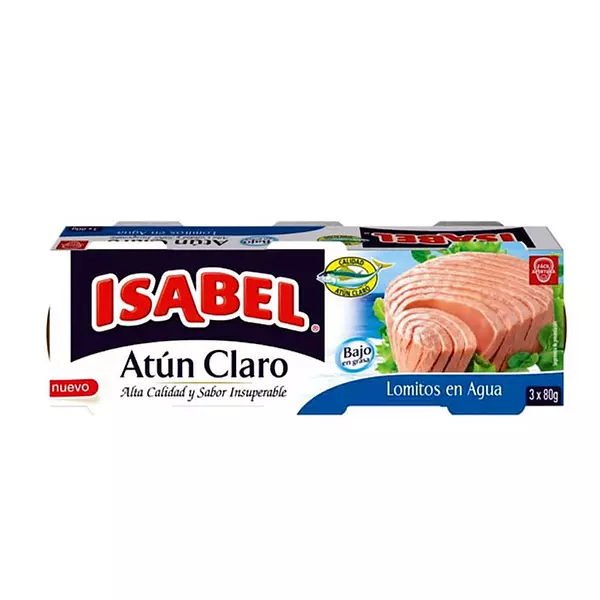 Atún Isabel Agua 3 Uds X 80 Grs - Abrf