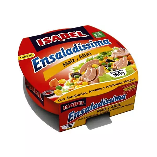 Ensaladissima Isabel Maiz Y Atun X 160 Grs