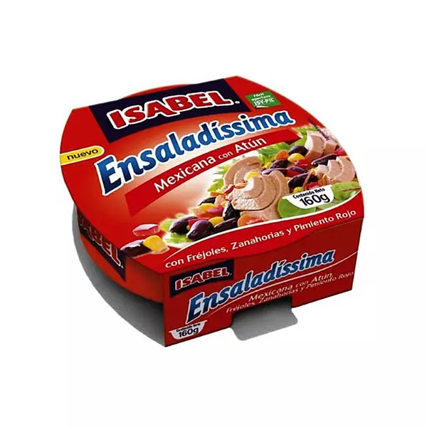 Ensaladissima Isabel Mexicana Con Atun X 160 Grs