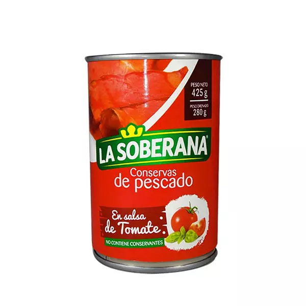 Sardina Soberana Tomate Cil X 425 Grs