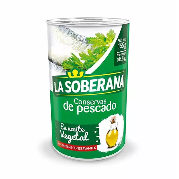 Sardina Soberana Acei Cil X 155 Grs Cilin