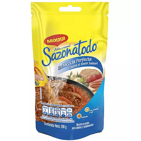 Sazonatodo Maggi X 200 Grs