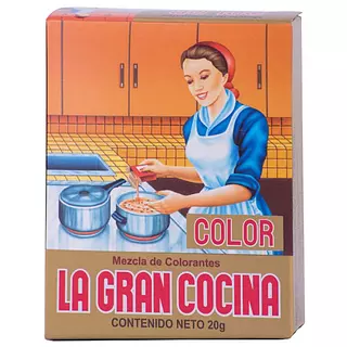 Color La Gran Cocina X 20 Grs X 12 Unds