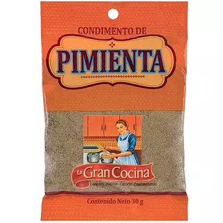Condimento L/G.Coc Chap -Pimien X 30 Grs