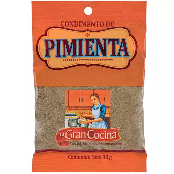 Condimento L/G.Coc Chap -Pimien X 30 Grs