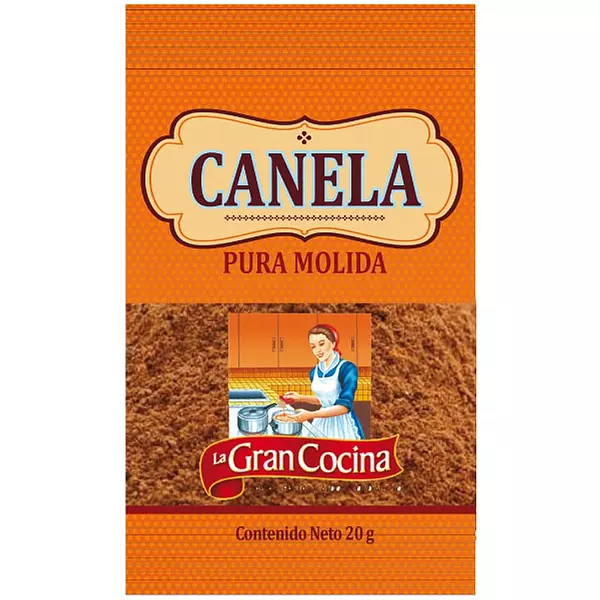 Condimento L/G.Coc Canela Mol X 20 Grs- Chap