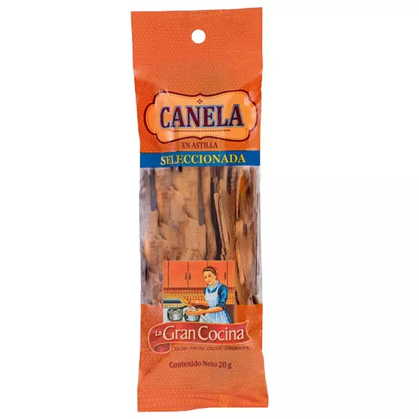 Condimento L/G.Coc - Canela Ast X 20 Grs - Chapeta