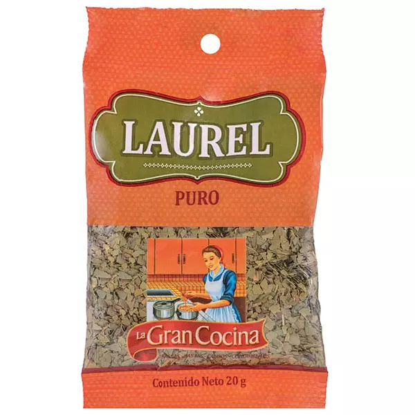 Condimento L/G.Coc Chap Laurel X 20 Grs