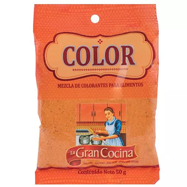 Condimento L/G.Coc Chap Color X 50 Grs