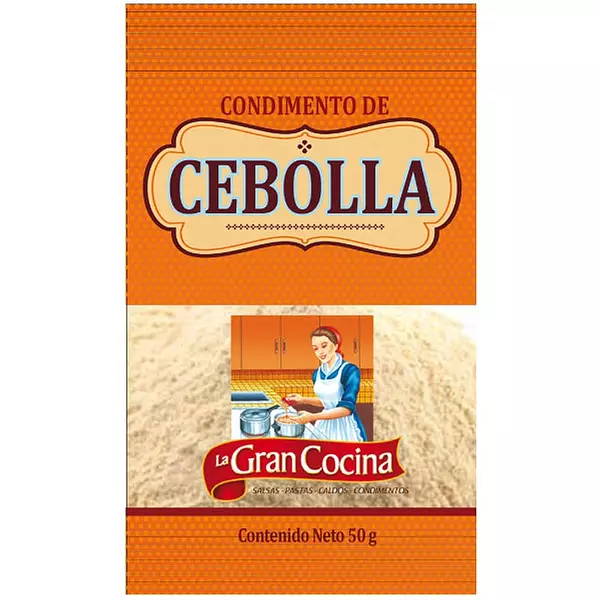 Condimento L/G.Coc - Cebolla X 50 Grs-Chapeta