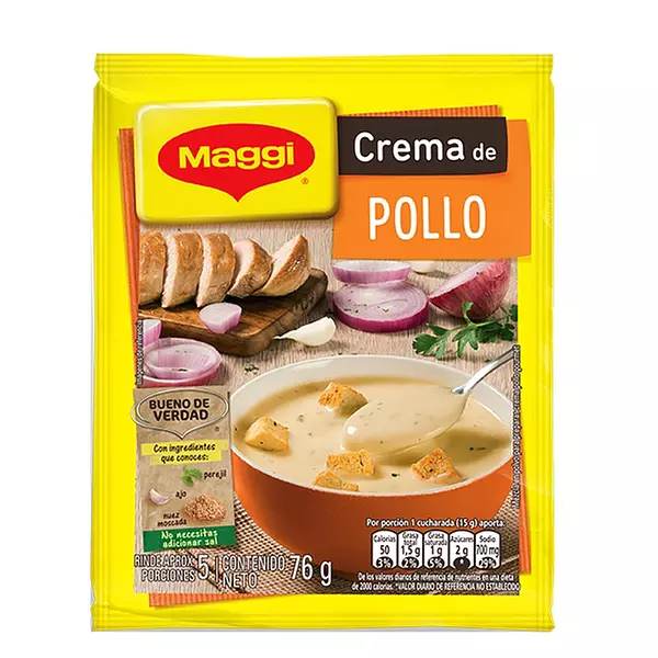 Cremas Maggi Sobre 5 Porc Pollo