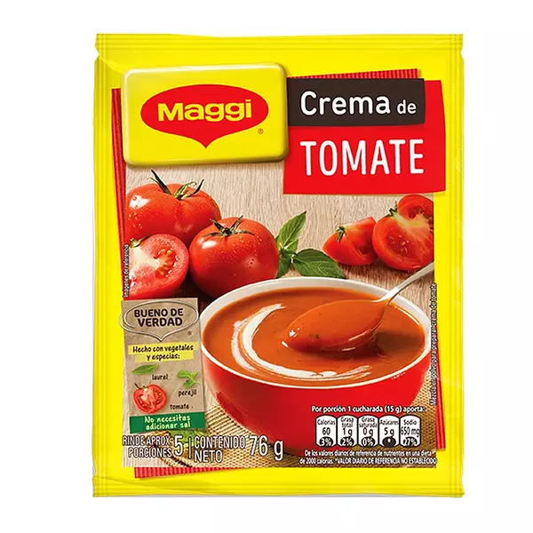 Cremas Maggi Sobre Tomate Gourmet X 76 Grs