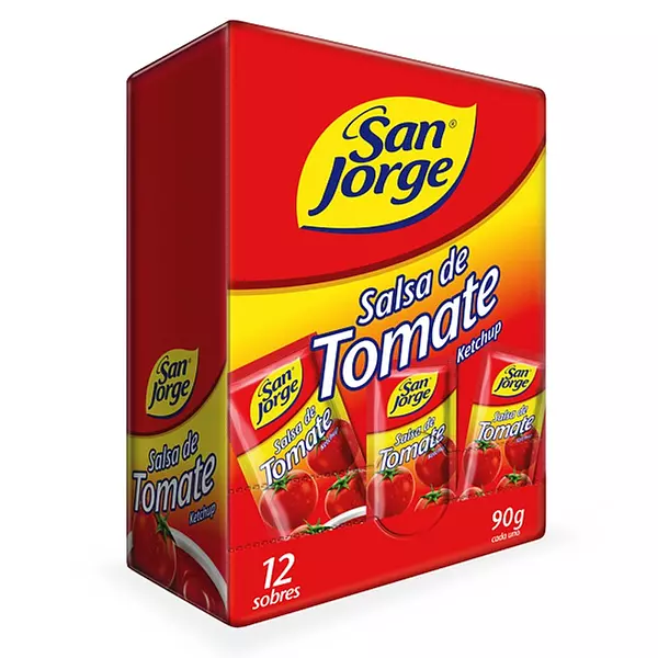 Salsa De Tomate San Jorge Display X12unds P.90l100