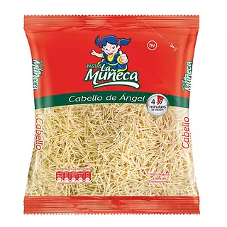 Pastas La Muñeca Cabello De Angel X 250 Grs