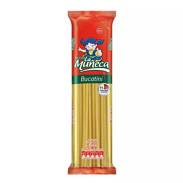 Pastas La Muñeca Bucatini X 250 Grs