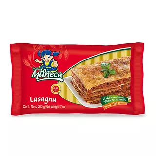 Pastas La Muñeca Lasagña X 200grs