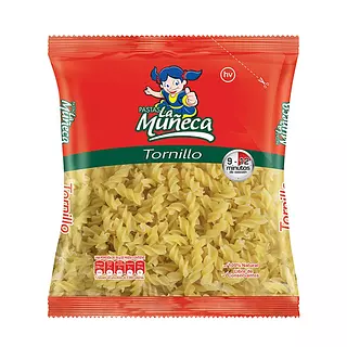 Pastas La Muñeca Tornillo X 250 Grs