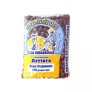 Frijol Carg/Rojo Herradura X 500 Grs
