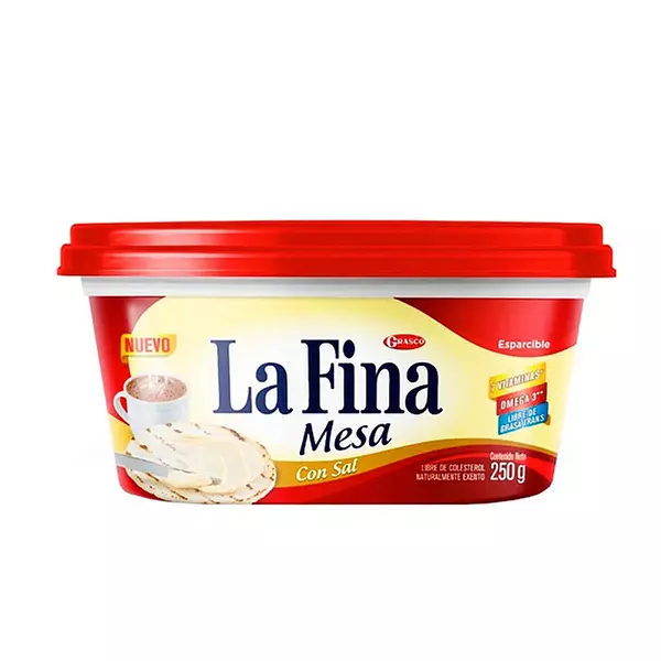 Margarina Fina Mesa C/Sal X 250 Grs