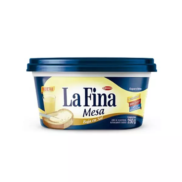 Margarina Fina Mesa Ba/Sal X 250 Grs