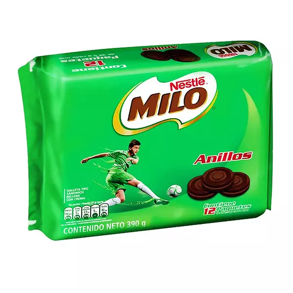 Galleta Milo Anillos X 12 Pts