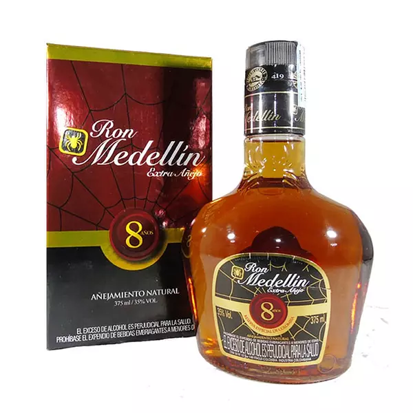 Ron Medellin 8 Años X 375 Ml