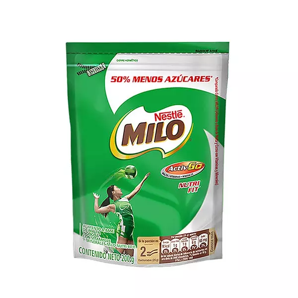 Milo Nutrifit Bolsa X 200 Grs