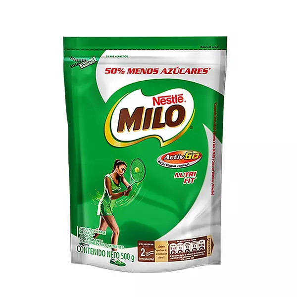 Milo Free Doy Pakc X 500 Grs