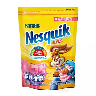 Nesquik Fresa Sobre X 200 Grs