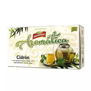 Aromatica Masabor Cidron X 20 Unds