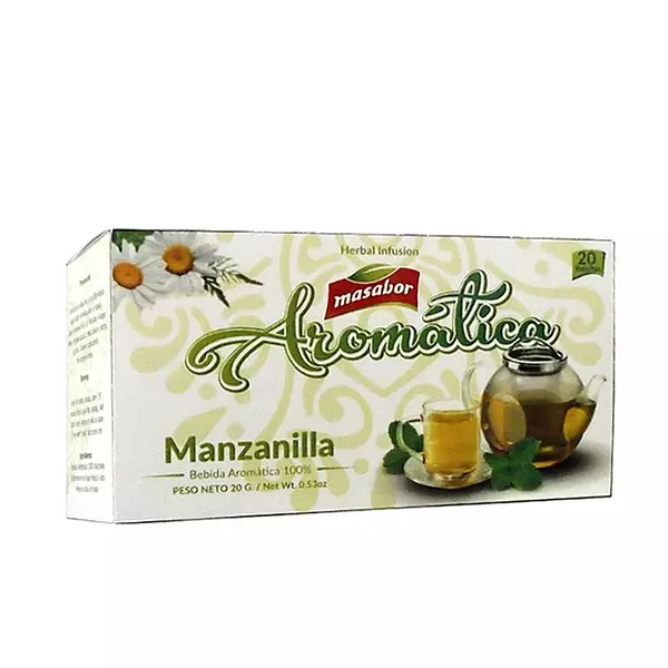 Aromatica Masabor Manzanilla X 20 Unds