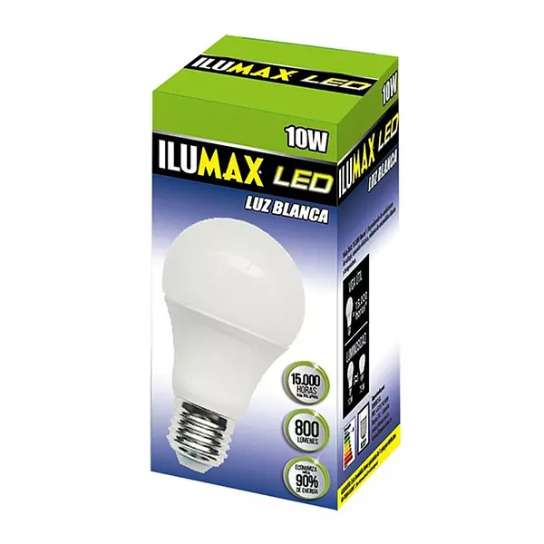 Bombillo Ilumax Led Luz Blan 10w