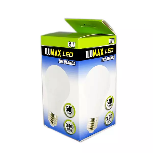 Bombillo Ilumax Led Luz Blanc 6w