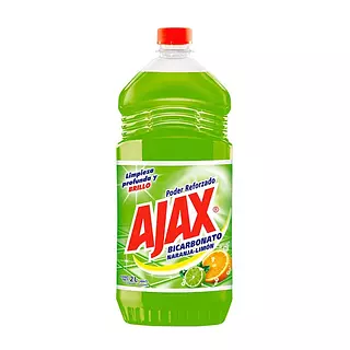 Desinfectante Ajax Bic Naran/Limon X 2000ml