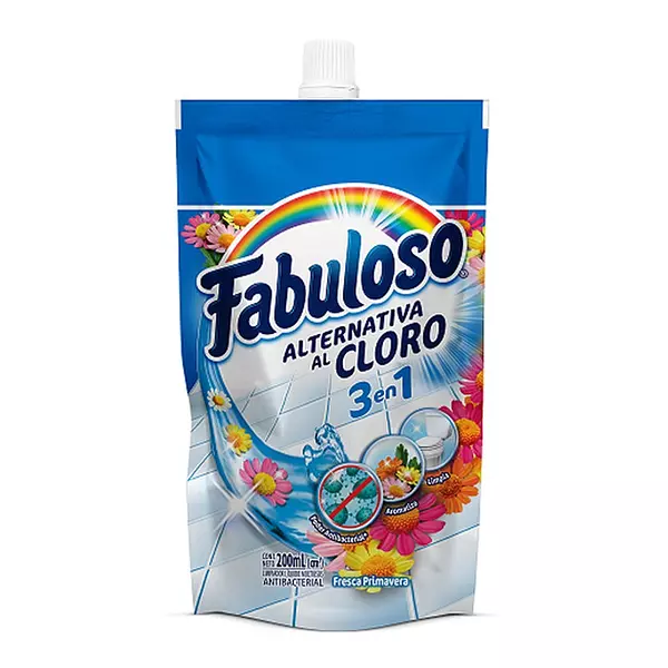 Desinfectante Fabul Al-Clor 3 En 1 X 200ml F/Pri