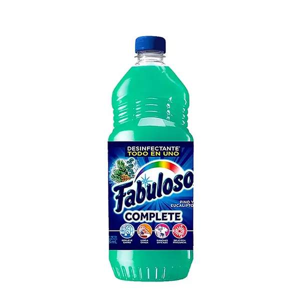 Desinfectante Fabuloso Complete Verde X 828 Ml