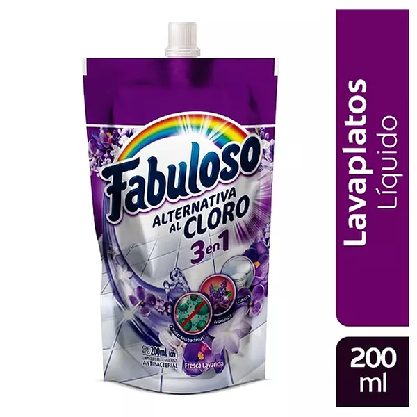 Desinfectante Fabul Al-Clor 3 En 1 X 200 Ml Lavanda