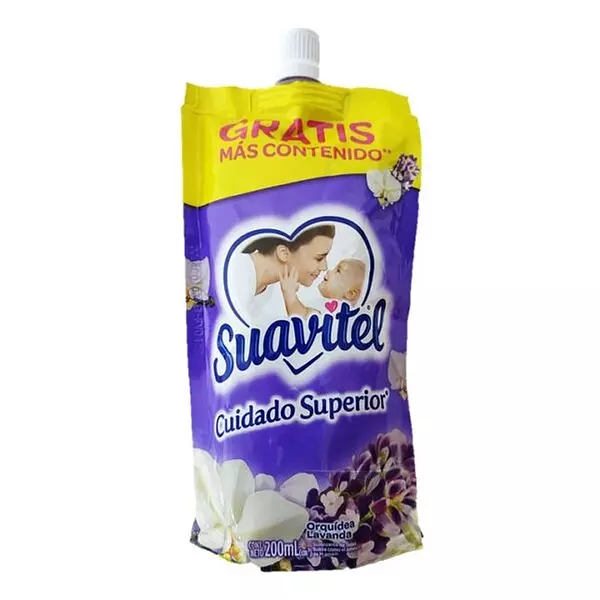 Suavitel Orquidea Lavanda X 200 Ml Doy Pack + Contenido